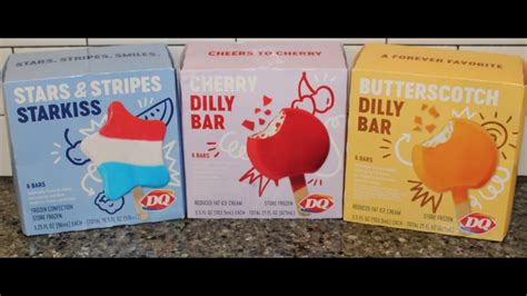 Dq Dairy Queen Stars Stripes Starkiss Dilly Bar Cherry