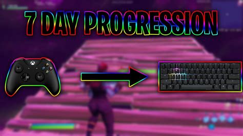 Week Progression Xbox To Pc Controller To Keyboard Mouse Fortnite