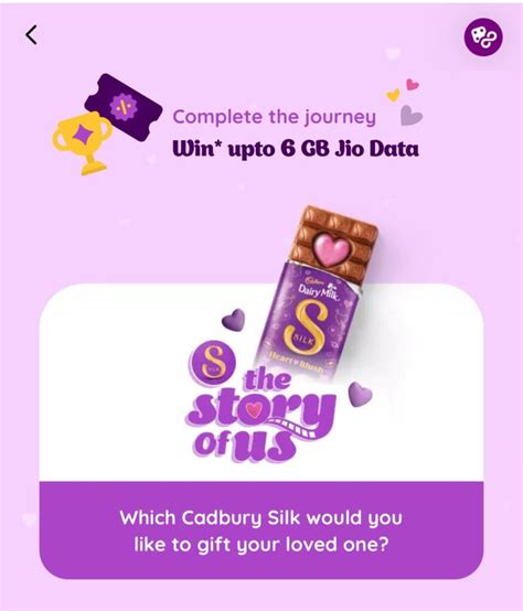 Win Free Gb Jio Data Mb Jio Data From Cadbury Silk Contest