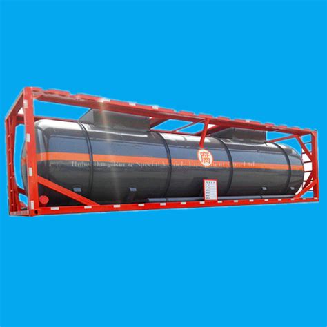 Carbon Steel Lined LDPE T7 Transportable Tank Container Corrosive