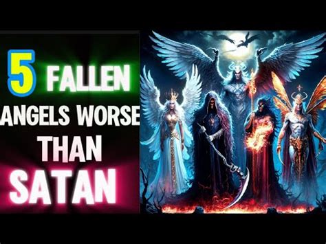 The Book Of Enoch The 5 Fallen Angels Worse Than Satan Explained YouTube