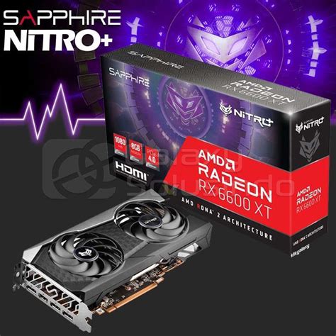 Jual Sapphire Nitro Radeon Rx 6600 Xt 8gb Gddr6 Rx6600xt Rx6600 Xt