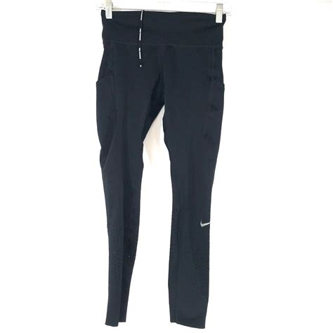 NIKE ~ WOMEN SMALL ~ BLACK EPIC LUXE RUNNING FITNESS … - Gem