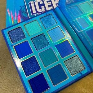 Glamlite Makeup Glamlite Icee Blue Raspberry Eyeshadow Palette Bnib