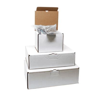 White Padded Postal Boxes Davpack