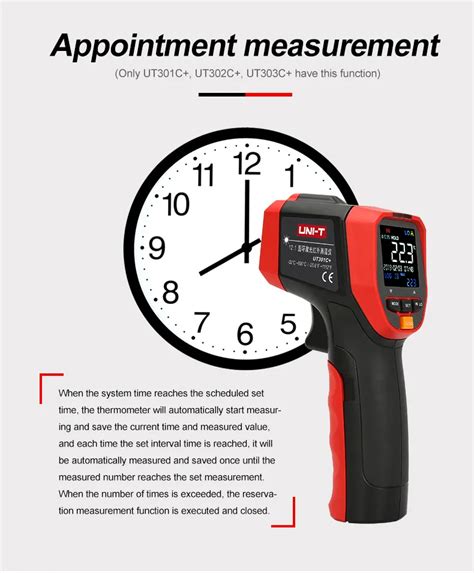 UNI T Infrared Laser Thermometer UT301A UT301C