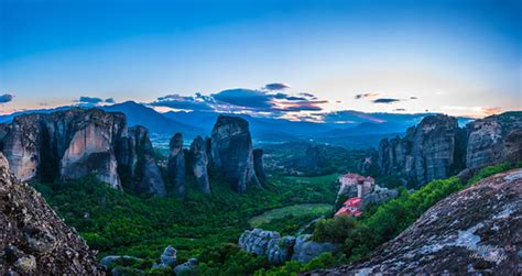 Meteora Sunset | 5 pic pano | Ron Harbin | Flickr