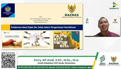 Zakat Dan Pajak Berfungsi Untuk Lindungi Masyarakat Baznas