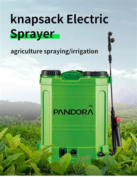 Pandora Battery Electric Sprayer 16l18l20l Diaphragm Pump For