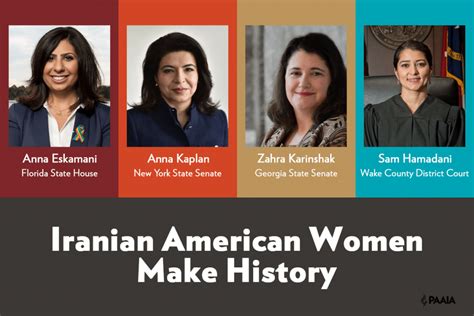 Iranian American Women Make History - PAAIA