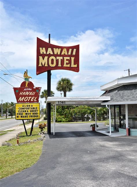 Hawaii Motel South Daytona Florida Us Route 1 Rob Sneed Flickr