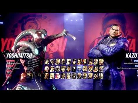 Tekken 8 Yoshimitsu Costume Presets YouTube