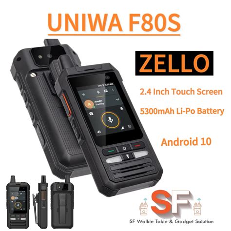 Uniwa F S Android Zello Real Ptt G Walkie Talkie Shopee Malaysia