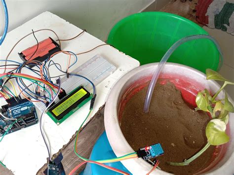 Smart Irrigation System Using Arduino Dht11 Moisture Arduino Project Hub