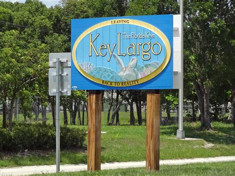 Geographically Yours Welcome Key Largo Florida