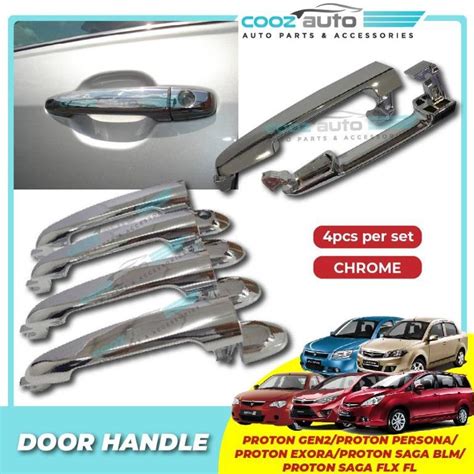 Proton Gen Saga Blm Flx Fl Exora Persona Old Door Handle Outer Chrome