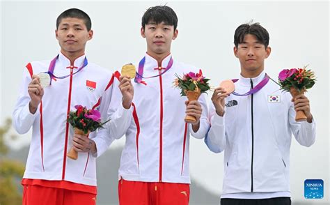 China S Zhang Claims Men S Marathon Swimming Gold At Asiad The 19th