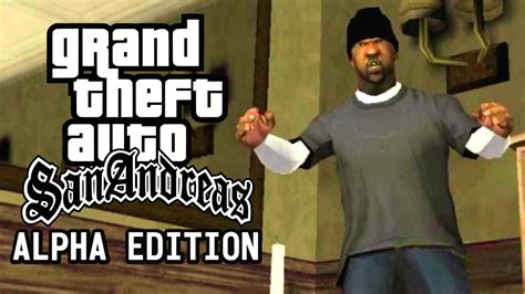 GTA San Andreas Alpha Edition Mission The Green Sabre YouTube