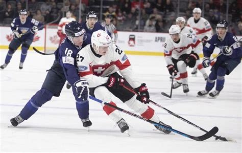 U S Edges Out Latvia On Opening Day Of Men S World Juniors Tournament