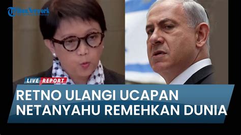 Menlu Retno Beber Kebrutalan Israel Di Mahkamah Internasional Kutip