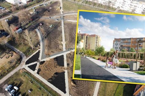 Nieużytek na blokowisku zmienia się w piękny park Dawne psie pole na