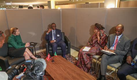 E Assembl E G N Rale De Lonu Macky Sall Sest Entretenu Avec La