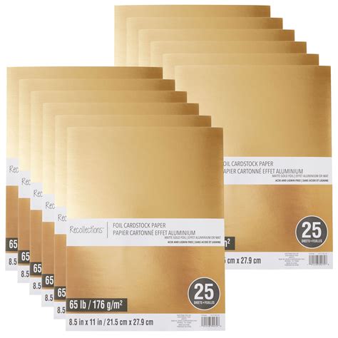 Packs Ct Total X Foil Cardstock Paper By