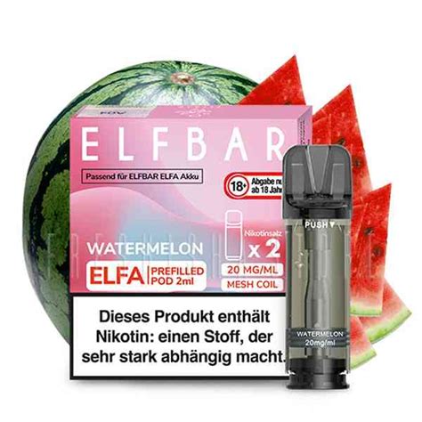 Elf Bar Elfa Prefilled Pod Watermelon Ml Er Pack