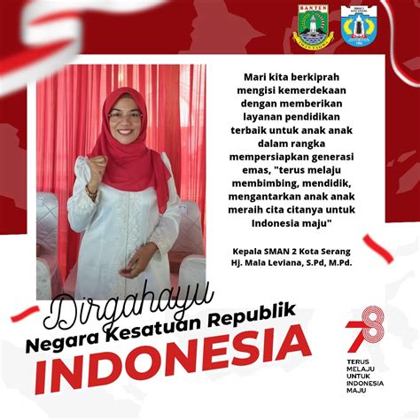 Dirgahayu Negara Kesatuan Republik Indonesia Mari Kita Berkiprah