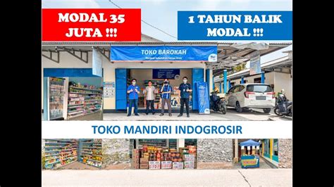 Murah Banget Modal 35jt Dapat Setara Gaji Umr Sebulan Toko Mandiri