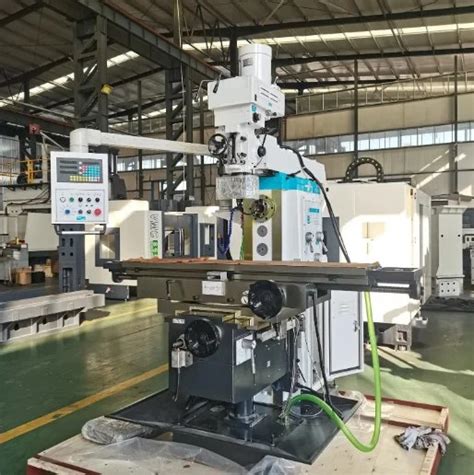 Vertical Horizontal Knee Type Taiwan Turret Head Universal Milling