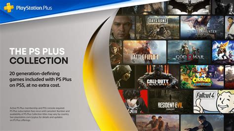 Sony Unveils The Full Launch Lineup For Playstation Plus Collection