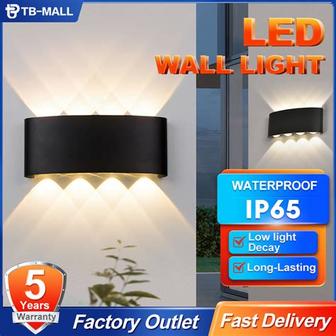 Aluminum LED Wall Lamp Lampu Dinding Lampu Effect Effect Light