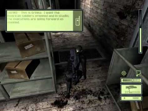 Splinter Cell Pc Walkthrough Abattoir Youtube