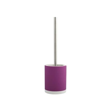 Escobilla De Ba O Con Soporte Cagliari Color Violeta Msv Leroy Merlin