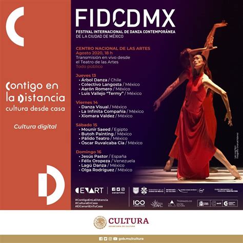 No Te Pierdas El Festival Internacional De Danza Contempor Nea En Vivo