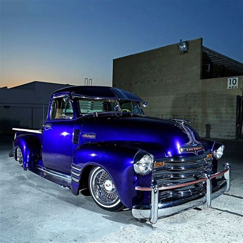 Lowrider Magazine On Instagram Hitting The Streets In 53 Chevy 3100