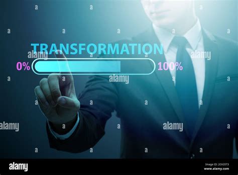 Concept Of The Corporate Business Transformation Stock Photo Alamy