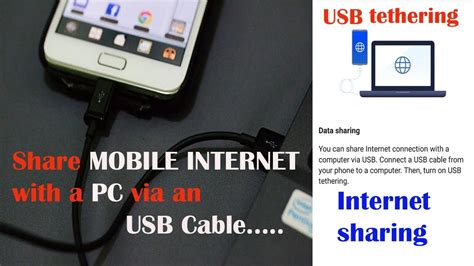 Usb Tethering In Mobile How To Connect Mobile Internet To Your Pc In