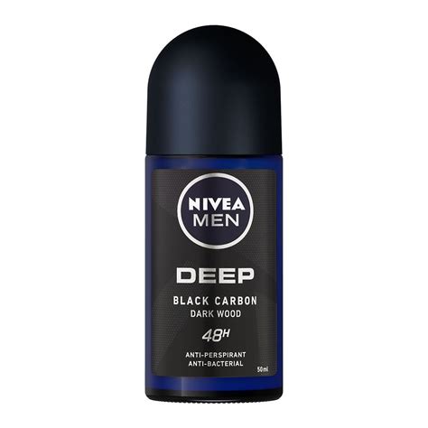 Nivea Men 48H Deep Black Carbon Dark Wood Anti Perspirant Deodorant