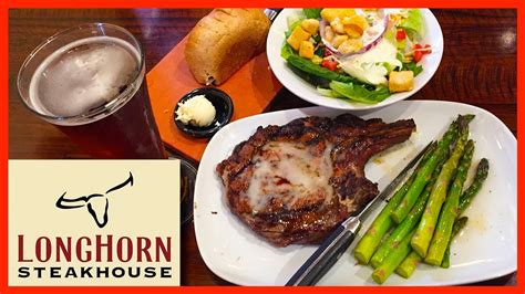 Outlaw Ribeye 18oz Steak Longhorn Steakhouse Orlando Florida Youtube