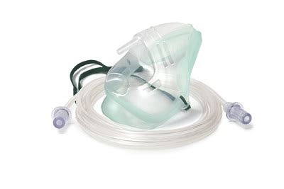 Adult Medium Concentration Oxygen Mask With Tube 2 1m