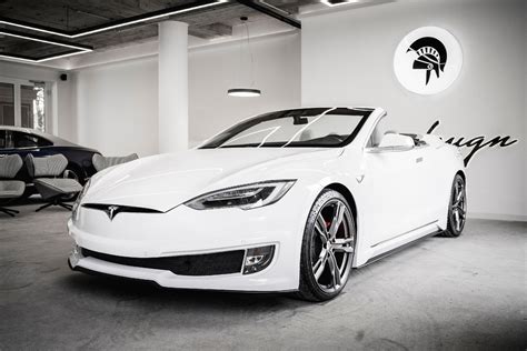 Ares reveals stunning Tesla Model S convertible conversion