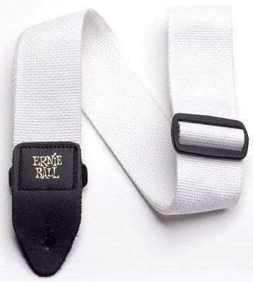 Ernie Ball White Polypro Guitar Strap Muziker