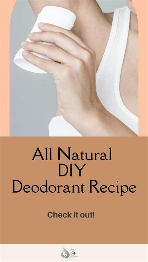 All Natural Diy Deodorant Recipe Artofit