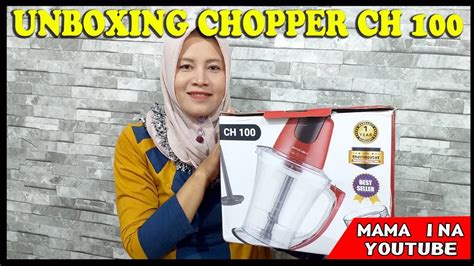 Unboxing Dan Review Chopper Mitochiba Ch Youtube