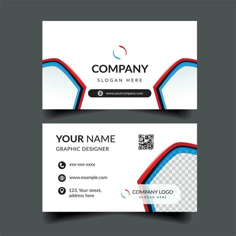 Modern Business Card Template 23780310 Vector Art At Vecteezy