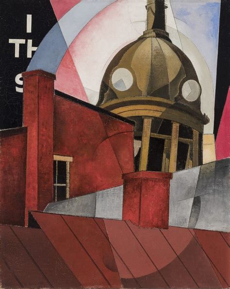 Welcome To Our City Charles Demuth Painting American Art