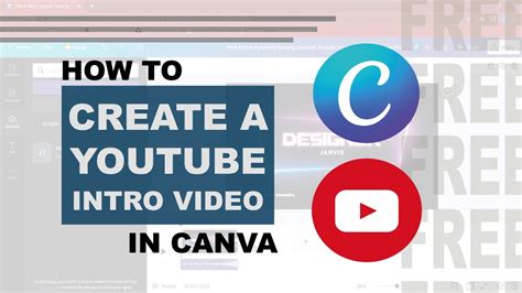 How To Make An Intro For YouTube Videos Free In Canva HINDI Tutorial