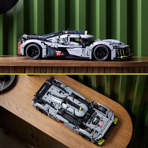 LEGO Technic 42156 PEUGEOT 9X8 24H Le Mans Hybrid Hypercar Lekia No